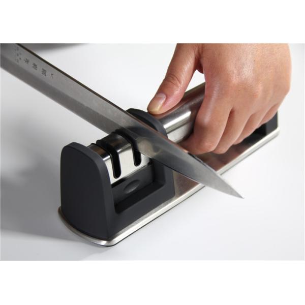 Легкое руководство керамическое и заточник ножа нержавеющей стали вольфрама наградной качественный для скучных прямых и Serrated ножей