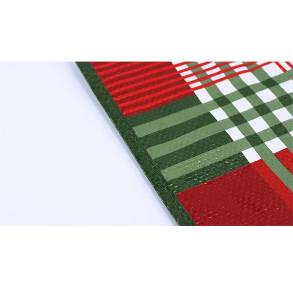 Ходя по магазинам сплетенные сумки сумки 185Gsm ткани сплетенные Bopp Recyclable