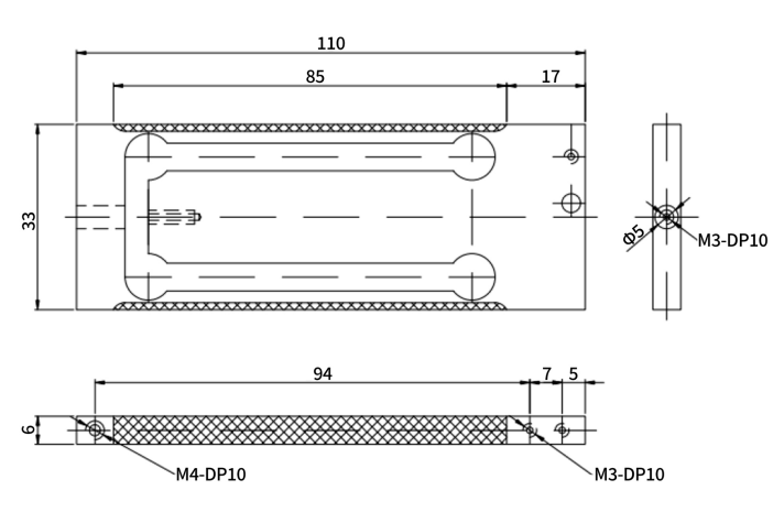 WL-113H Single Point Load Cell | Compact Design With Integrated Overload Protection 50-500g
