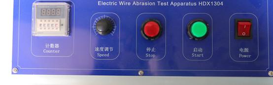 3 Station Wire Testing Machine , Flexible Cables Abrasion Test Machine