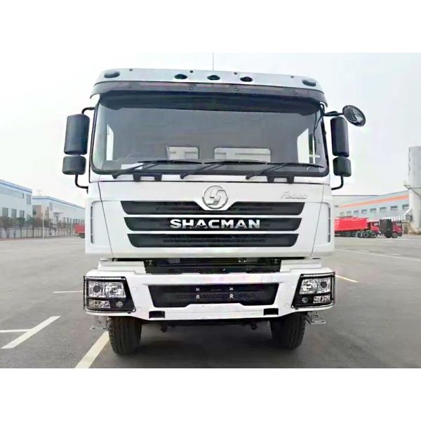 SHACMAN F3000 8x4 430Hp EuroV Yellow Domestic Front Lift Tipper Truck with 300L Fuel Tank and 12.00R20 Tires