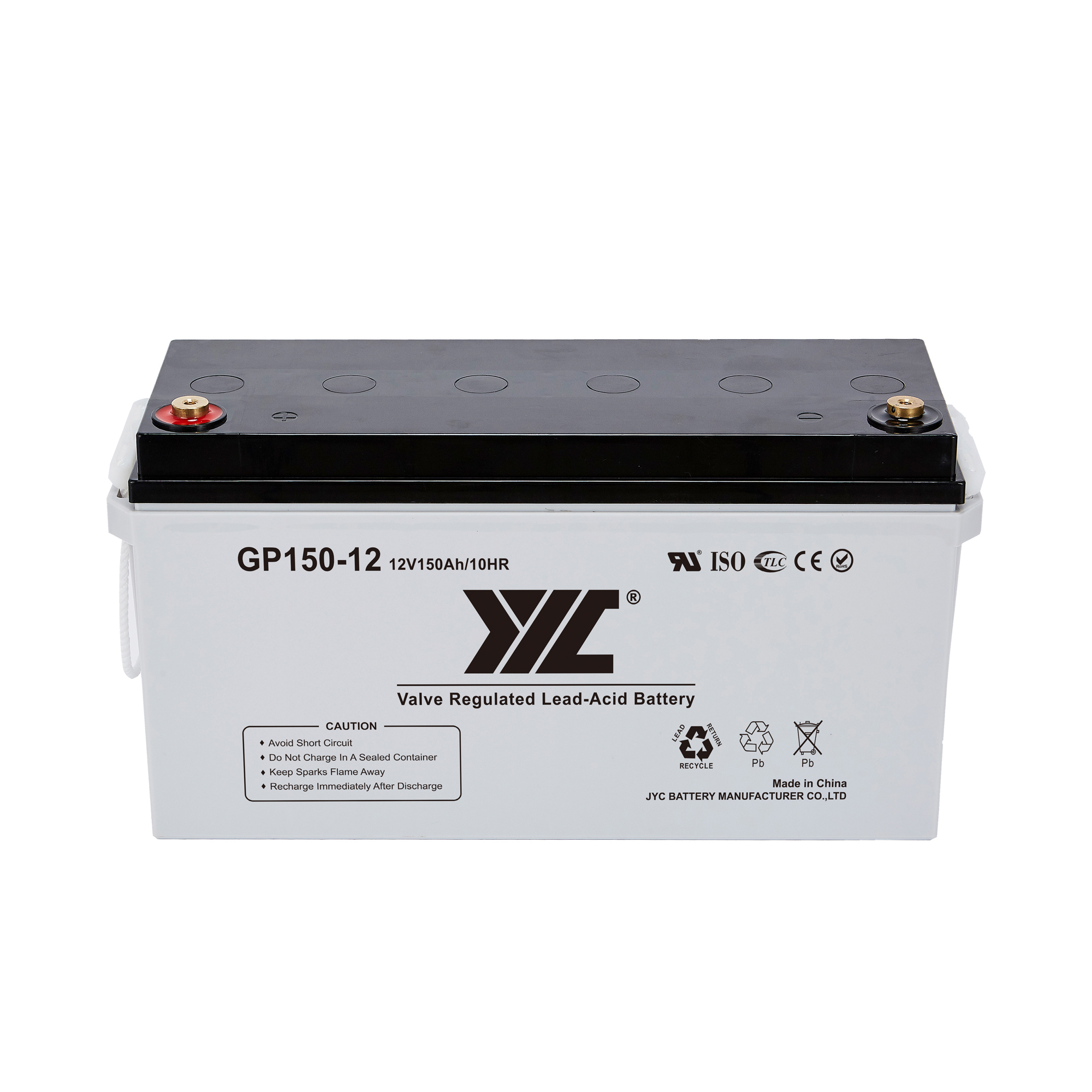Large Capacity Industrial VRLA Battery 12V 150AH Commercial Building Battery