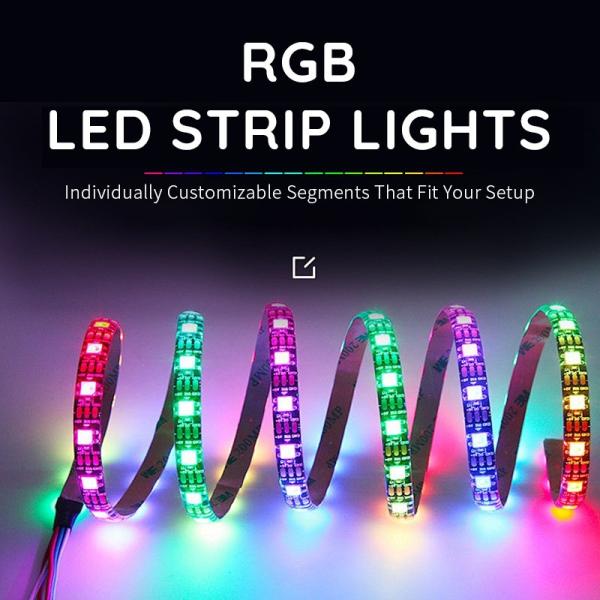 Decoração de interiores 5m 10m RGB LED Strip Lights com controle IR e SMD 5050 à prova d'água