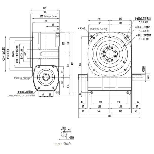 DA Series Ultra-Slim Platen Type Free Stop Cam Indexer with Compact Size and High Precision for Space-Constrained Environments