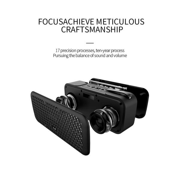 Окружите стерео большие диктора батареи 18 на открытом воздухе портативного