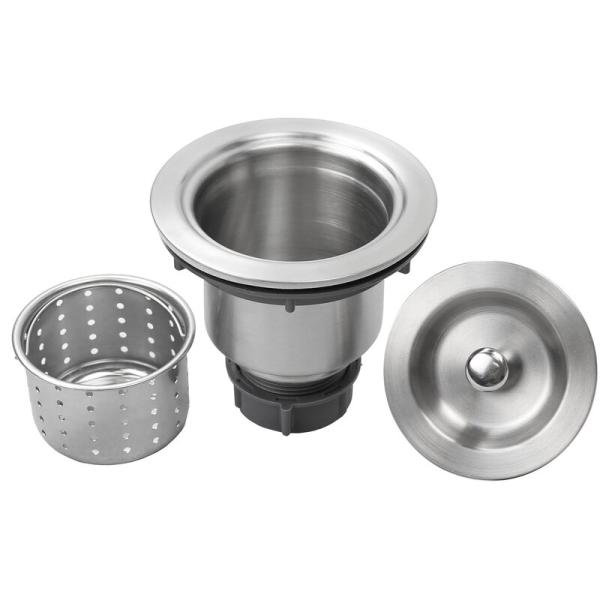 раковина Undermount шара двойника нержавеющей стали 50cm низкопробная прямоугольная почистила щеткой