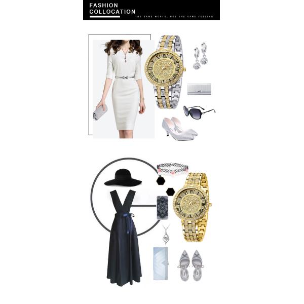 10bar Waterproof Silver Diamond Watch Womens , PC21 White Gold Diamond Watch