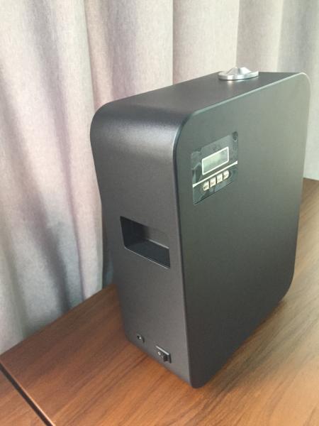 5kg Metal Scent Delivery System Floor Stand , 2000CBM Commercial Fragrance Dispenser Medium Area 17w