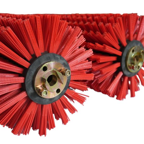 Rolling Sweeper Assembly for Sanitation Trucks - Supports Dry-Sweeping Suction Nozzles to Clear Road Dust and Remove Garbage
