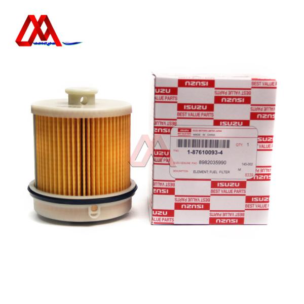 Masters 1-87610093-4 Filtro de aceite 1876100934 para el motor ISUZU NPR/NPR-HD 4HK1