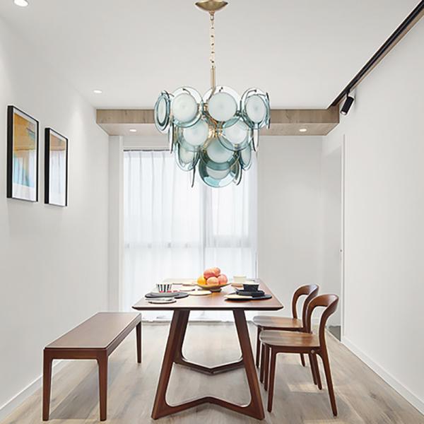 Postmodern glass chandelier living room simple and creative personality Diva Aqua Chandelier(WH-MI-196)