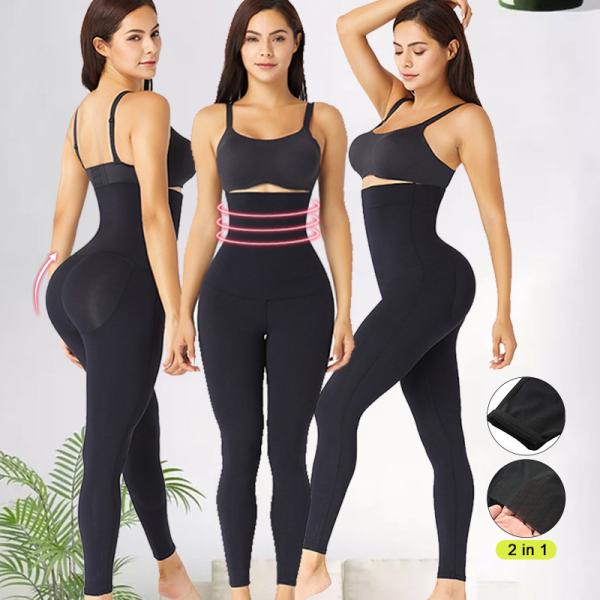 Seamless Women's High Waist Shapewear Girdle by HEXIN for Tummy Control and Slimming