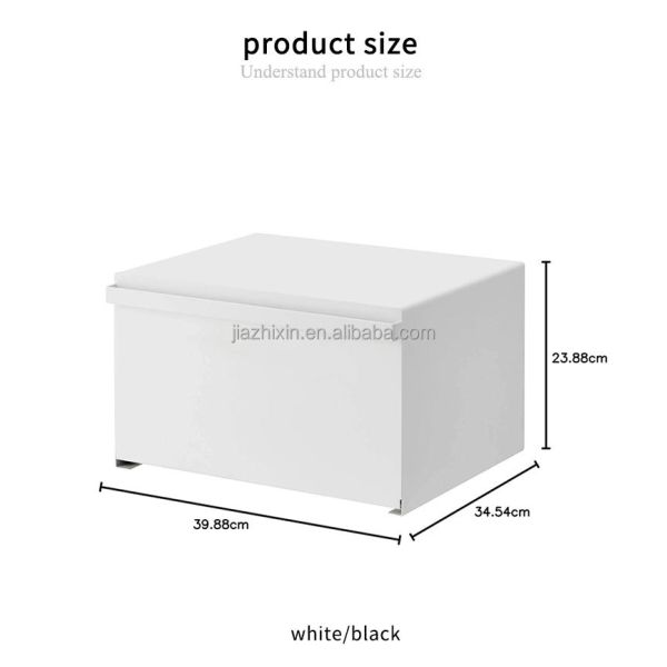 Cabinet Living Room Magnetic Door Steel Stacking Bread Boxs Coffee Machine Organize Rack Kitchen Countertop Spice Storage Shelf