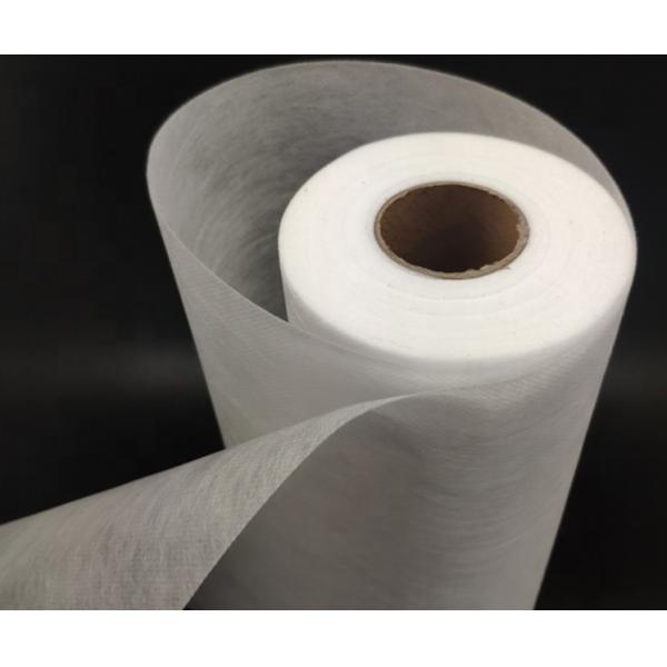 Biodegradable ткани противобактериологическое 20gsm PLA Spunbond Nonwoven для лицевых щитков гермошлема