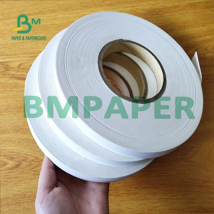 60gsm 15mm White Food Grade Straw Base Paper For Juice Drinking 60 гм 15 мм белая пищевая соломенная базовая бумага для питья соков