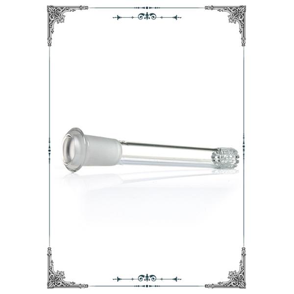 Smoking  Glass Downstem With Matrix 14 to18 Female Hookah Slide