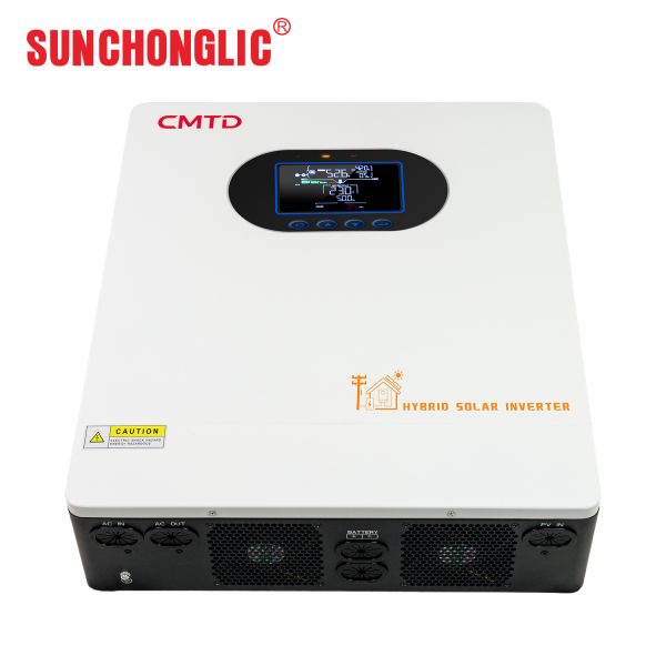 12KW 48V Pure Sine Wave Hybrid Solar Inverter with MPPT Charger and UPS Function