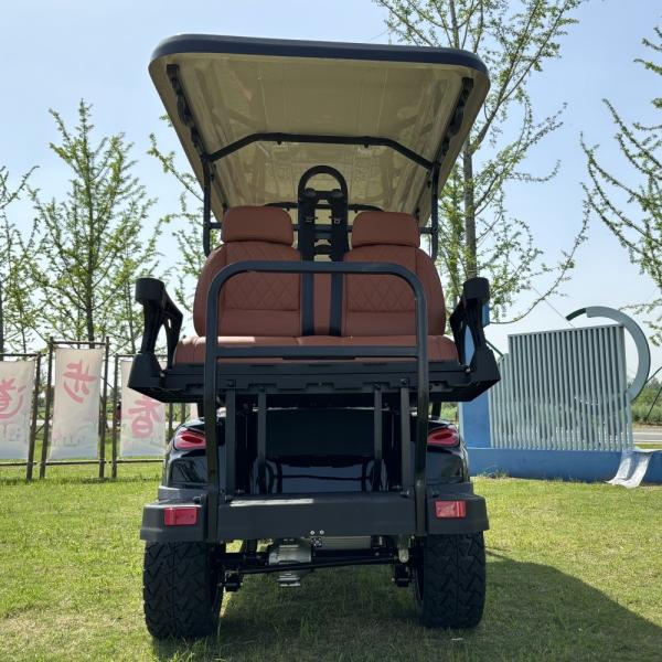 Carrinho de golfe novo de 4 rodas Scooter elétrico com bateria de lítio Moda Popular
