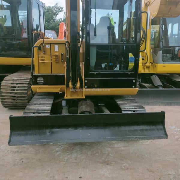 Excavatrice miniature Caterpillar 305.5 avec cylindre hydraulique et vanne d'origine