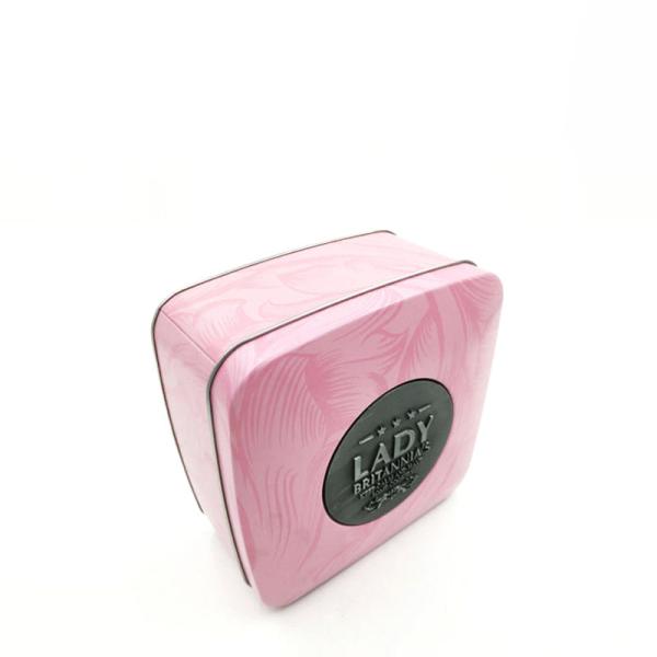 0.21mm Thickness Metal Packaging Cookies Gift Tin Cans Packaging Box Candy Metal Container