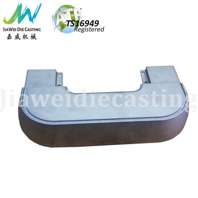 AL Alloy Cast Lighting Parts , Custom Rounded Diecast Aluminium End Cap