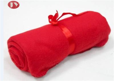 Soft Super Polar Fleece Blanket 100% Polyester Knitted Baby Promotion Blanket