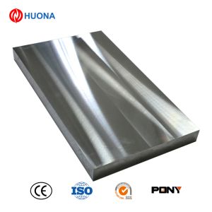 Low Coercivity Low Residual Magnetism 1J50 Permalloy Alloy Sheet, Bright Annealed Soft Magnetic Flat Plate, Good Electromagnetic Shielding Performance, Custom Machinable Alloy Plate