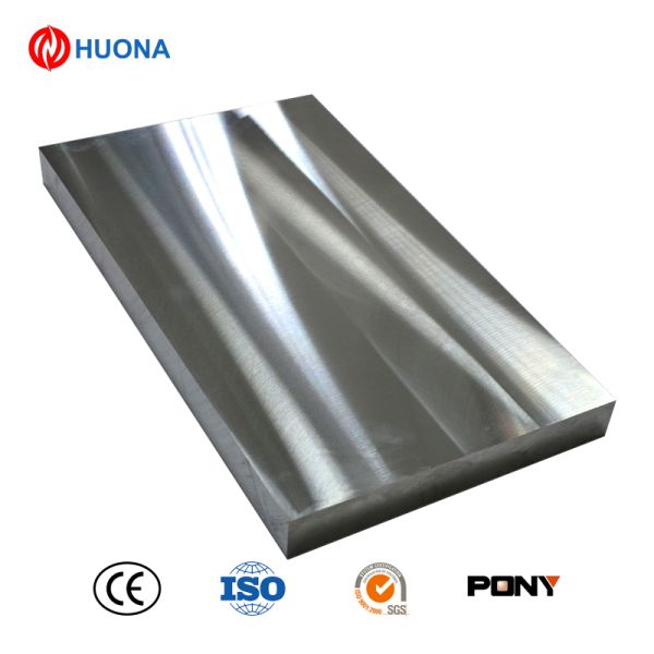 Low Coercivity Low Residual Magnetism 1J50 Permalloy Alloy Sheet, Bright Annealed Soft Magnetic Flat Plate, Good Electromagnetic Shielding Performance, Custom Machinable Alloy Plate