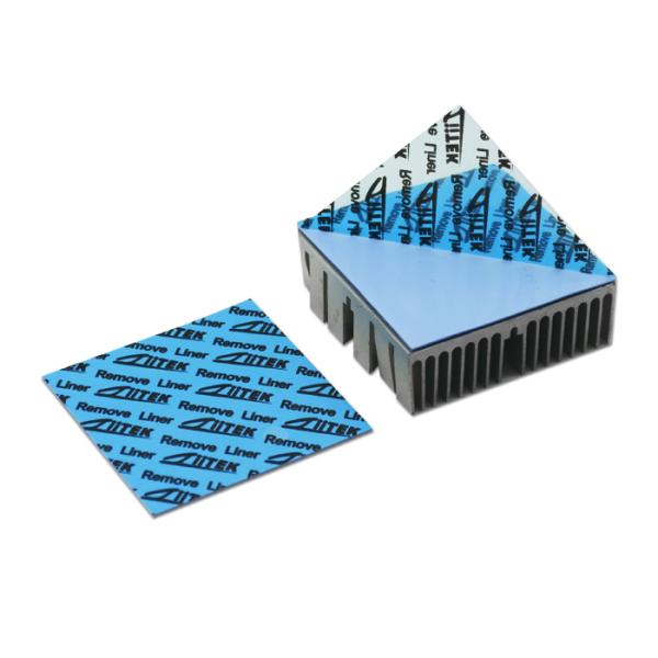 cojín conductor pegajoso TIF140-30-07S de la conductividad de 3W del verde del silicón termal de alta calidad y alto de 1mmT para LCD TV