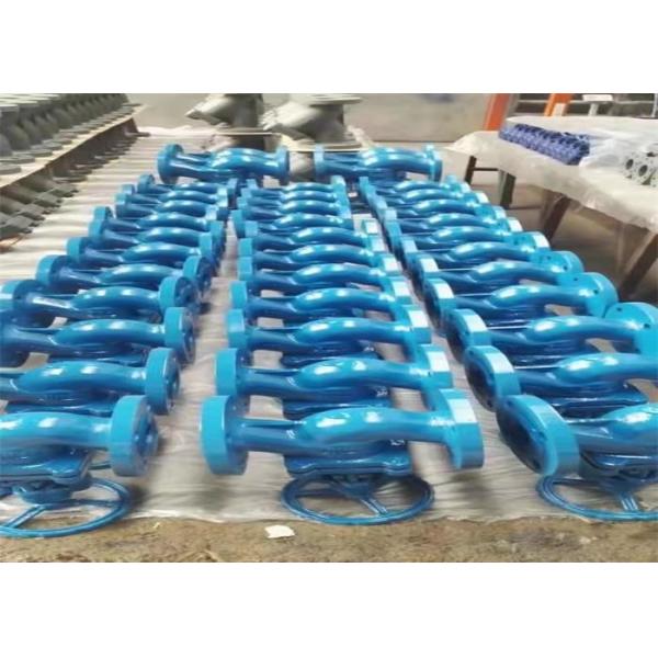 Cast Iron Water Flanged Globe Valve DIN GG25 PN16 Stainless Steel