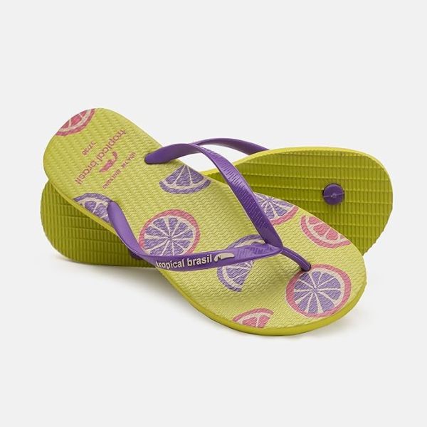 Séchage rapide Les dames de l'été Flip Flops Sandals de plage Sandals imprimé