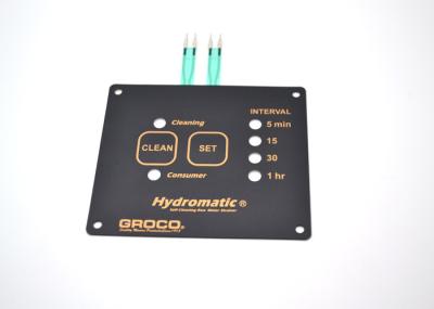 Dois circuito e interruptor de membrana tátil da abóbada do metal para a máquina de lavar