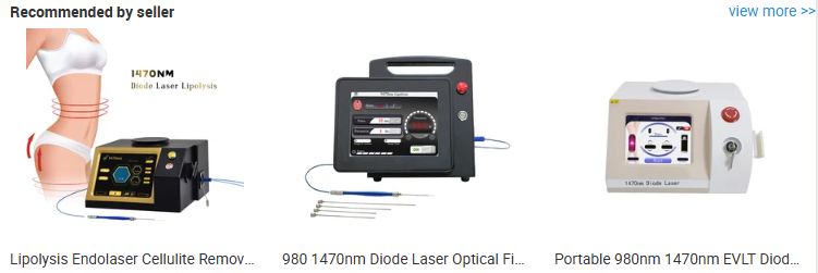 Leg Varicose Veins Laser Treatment EVLT  1940NM Diode Laser Machine