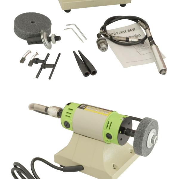 Полировщик верстачно-токарного станка полировщика 480W точильщика столешницы TOKTOS 7200rpm