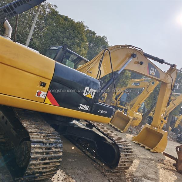 Top Performance Cat 329d Excavator 30 Tons 1.1 Bucket Capacity and 1200 Working Hours