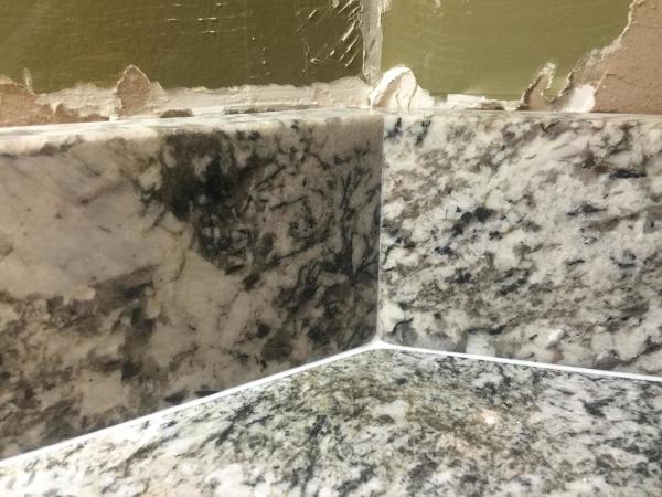 Antico Cream Granite Countertops High Polished Granite Vanity Top Kitchen Sink