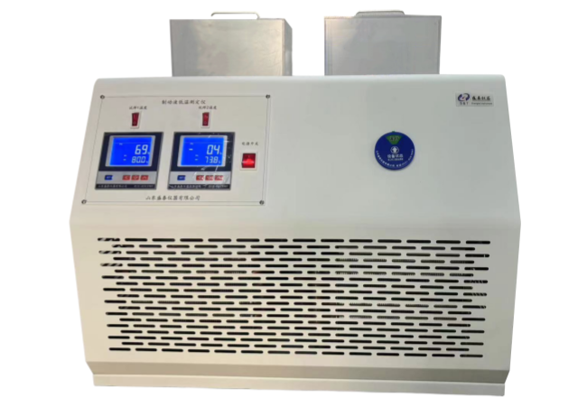 12 Holes Brake Fluid Low-Temp Flowability Analyzer RT ~ -60℃ Metal Bath Test Tube 125ml ISO 4925