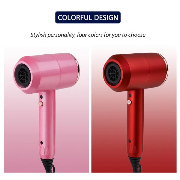 Hair Dryer Home Beauty Machine Lightweight Negative Ion Hair Blow Fast Straight Air Styler