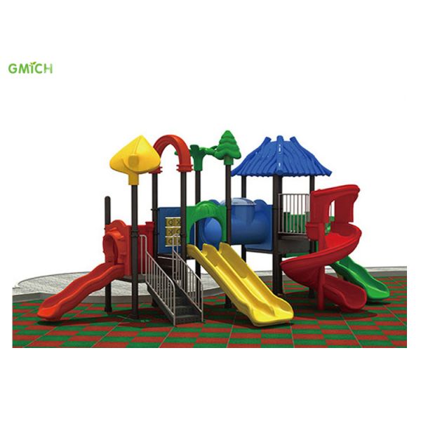 Customiable Eco Friendly Kids Outdoor Playground Equipment 1200*800cm Use Zone