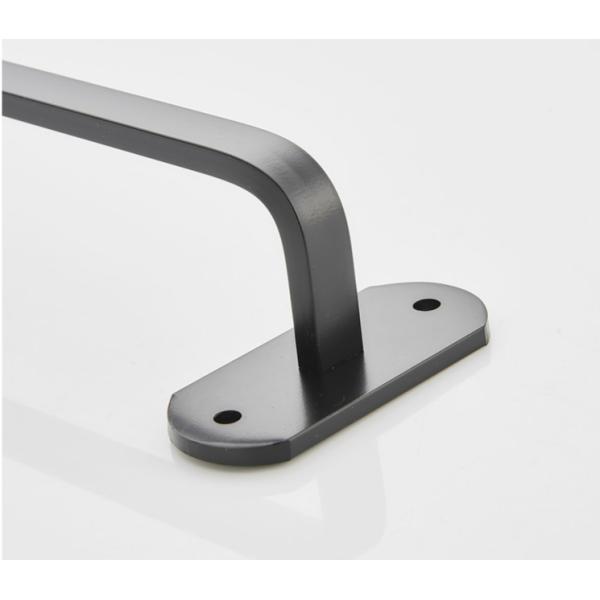 Fire Resistant Wall Mounted Silver 24cm Steel Shoes Rack