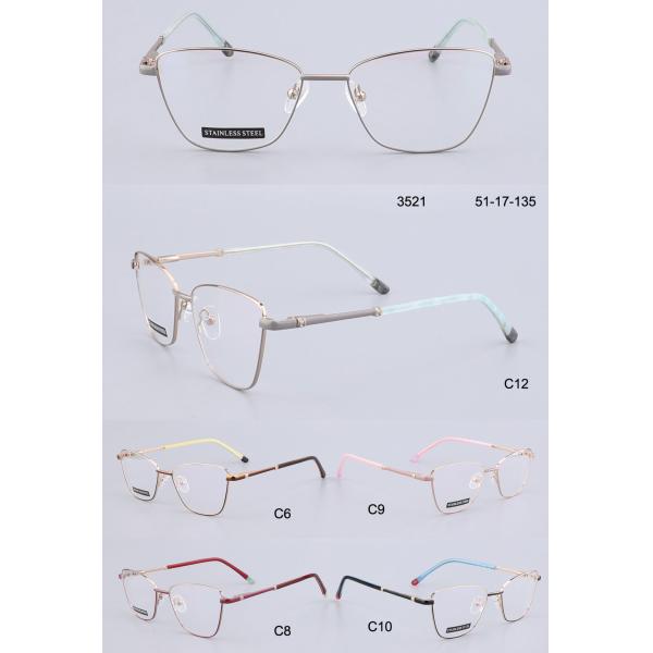 ODM 57mm Women Optical Frames Anti Blue Light Eyeglasses