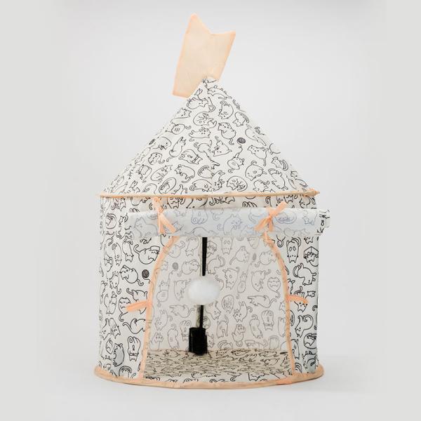 Фиксирование провода игрушка тоннеля кота 4 сезонов складная