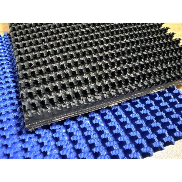 Rough super grip top rubber belt for stone bridge cutter