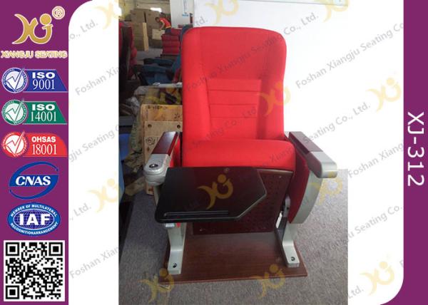 Aluminum Base Church Hall Chairs With Painted Back / University Furniture