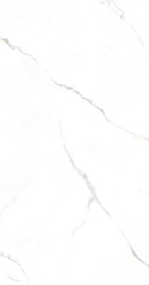 Hotel Villa Cararra White Glazed Ceramic Floor Tile 600x1200mm For Living Room