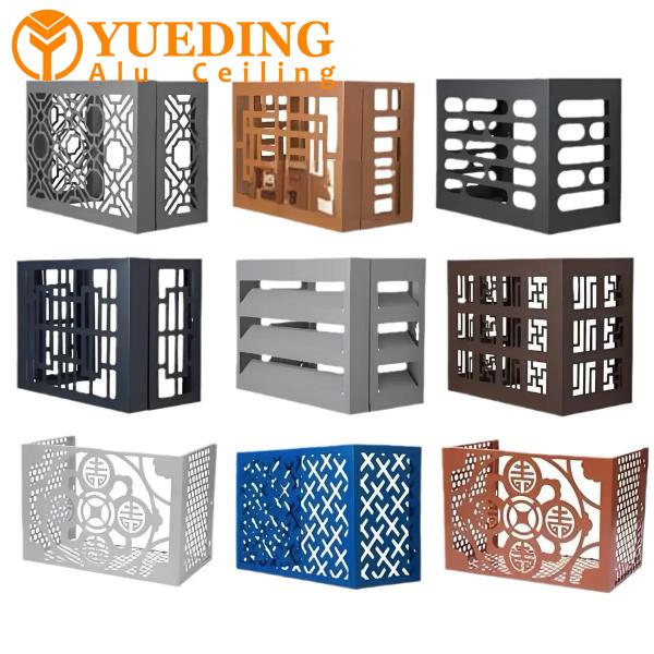 Cubierta de pared de aluminio AC personalizada Decorativa externa 1,5 mm 2,0 mm 2,5 mm 3,0 mm