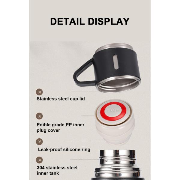 12-24 Hours Thermal Insulated Vacuum Flask Thermos Mug Gift Set for Business Occasions