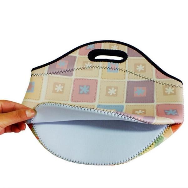 Factory price 2-5mm neoprene  cooler  bag portable  picnic insulated  bag reusable lunch bag portable tote for  food  carry case