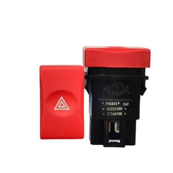 3734HA08B Yuejin Emergency Light Switch Auto Switches for China Trucks Body Work with 3 Months Warranty