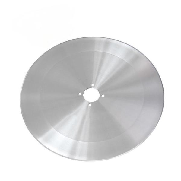 300x300x4Mm HSS Lâmina de corte redonda para fita de papel de película de tecido cortada
